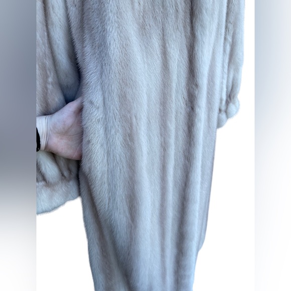 Made in Canada Actures Mink Fur Full Length Coat Women’s 16-18 Real Genuine Fur - Picture 11 of 15